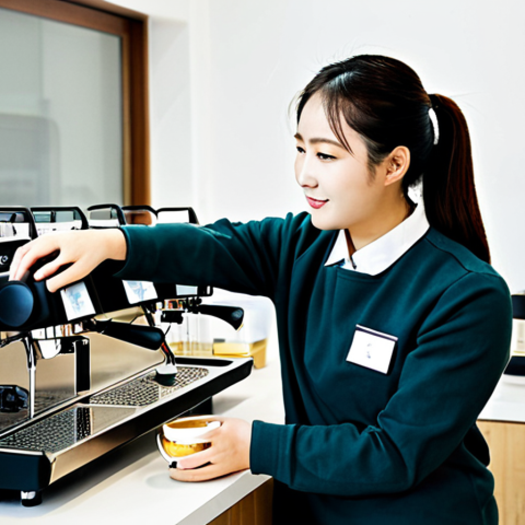 바리스타 자격증 국제 인정 여부 - Domestic Barista Training**

"A bright and welcoming barista training classroom in South Korea. Stud...