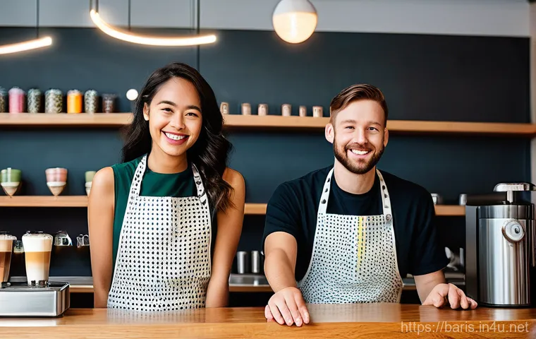 바리스타 자격증으로 자신만의 커피 브랜드 만들기 - **Prompt 2: Mastering the Craft: Precision and Innovation in Brewing**
A dynamic, eye-level shot... 바리스타 자격증으로 자신만의 커피 브랜드 만들기 - **Prompt 2: Mastering the Craft: Precision and Innovation in Brewing**
A dynamic, eye-level shot...
