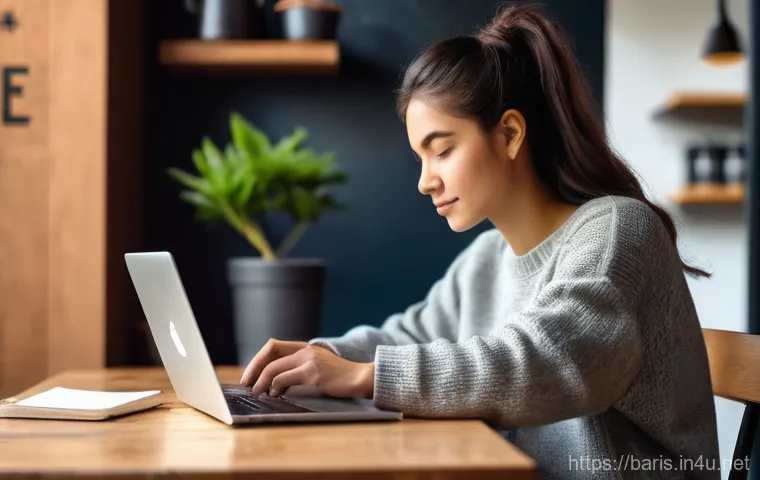 바리스타 자격증 합격을 위한 시간 관리 - **Prompt 1: Focused Barista Student in a Cozy Setting**
An image of a young adult, approximately...